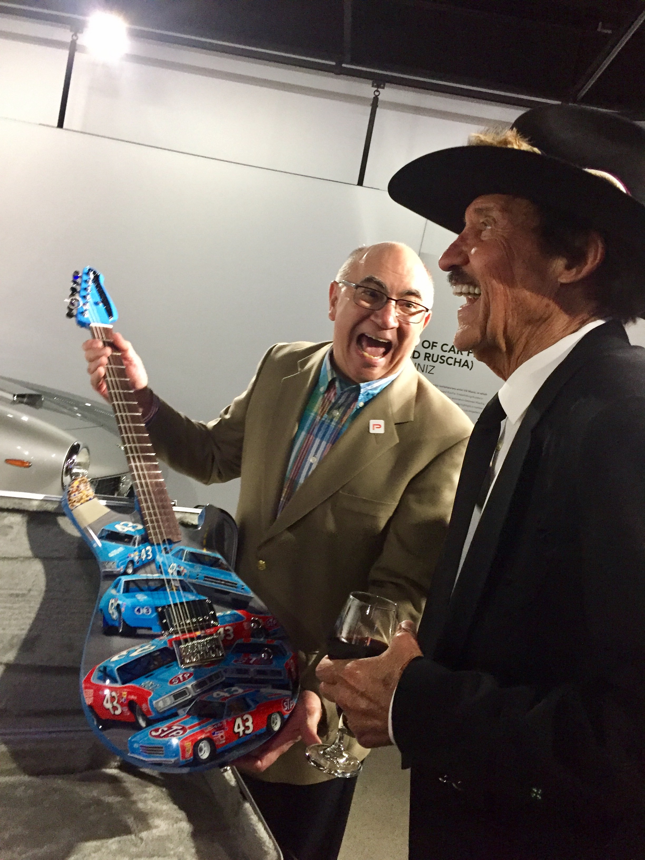 Dave with Richard Petty